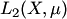 $L_2(X,\mu)$