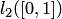 $l_2([0,1])$